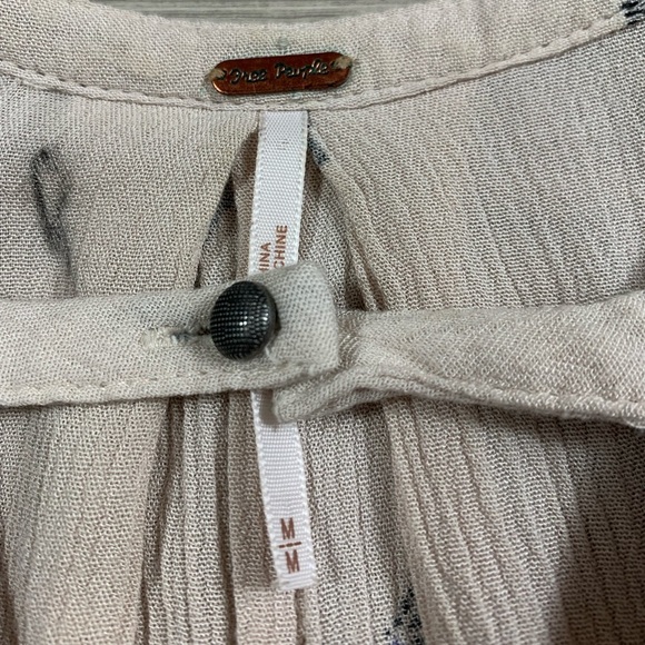 FREE PEOPLE “Tree Swing” Keyhole Tunic with Pockets - Picture 5 of 11